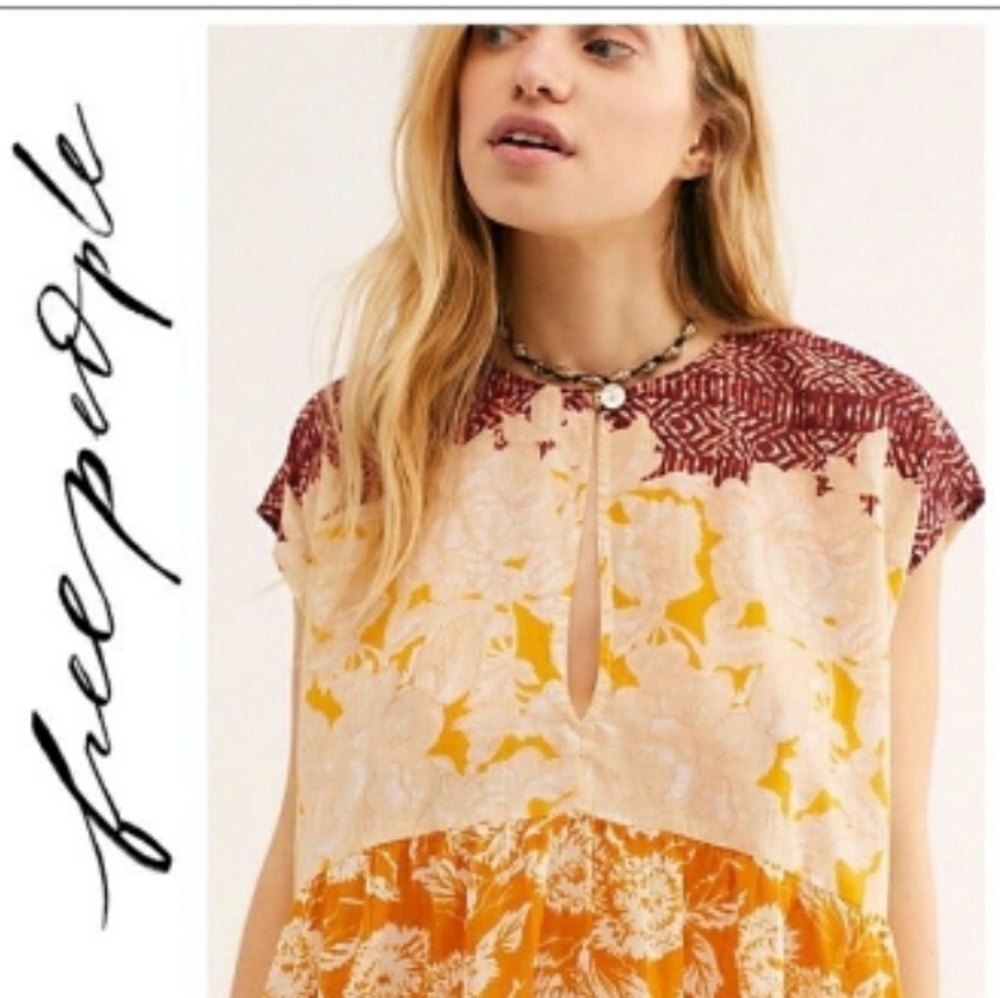 Free people tunic top large